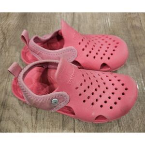 Toddler‎ Kids Joybees Creek Slip-On Apparel Water Shoes Sandal Pink C11